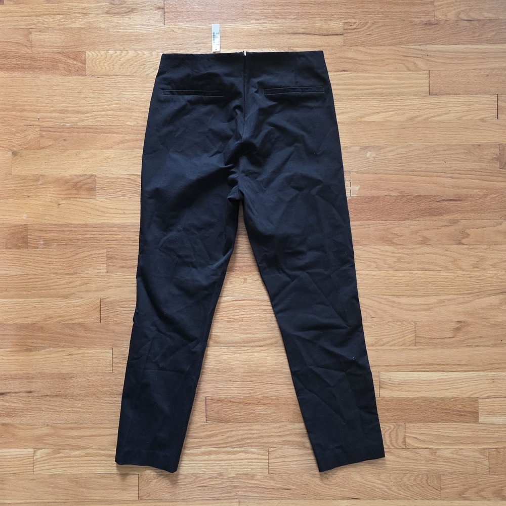 Madewell Fraser Slim Pant Womens Sz 29 Black Preppy Business Acadameia NWT - Picture 9 of 9